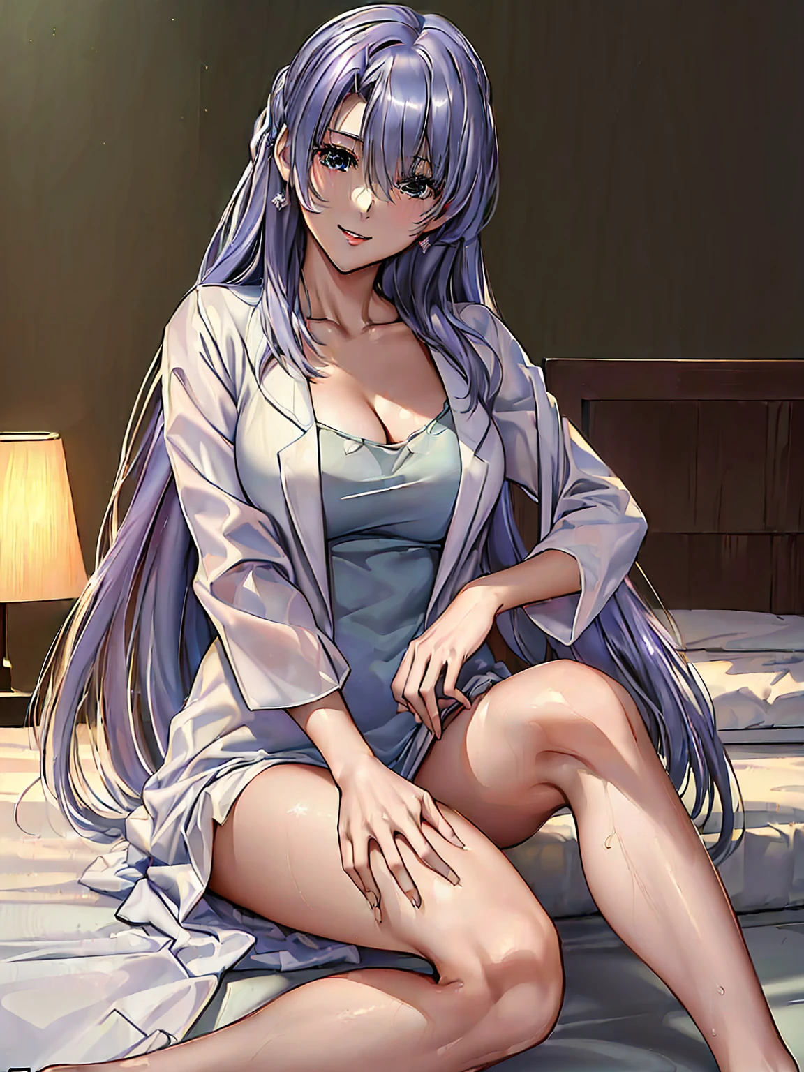 (((Highest quality:1.5、masterpiece:1.5、Very high resolution、Highly detailed images,2.5th Dimension))),Beauty Painting,A woman of perfect and ultimate beauty:18-year-old, Beautiful body:Slender and beautiful breasts、Beautiful Face:smile、Beautiful Hair:Colored、(Best Shot,RAW Photos:1.2)