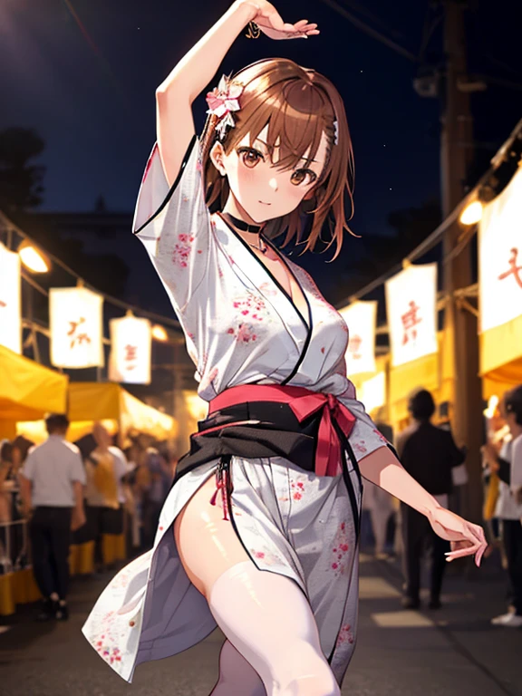 (masterpiece, top quality, best quality, official art, beautiful and aesthetic:1.2),ultra-detailed,intricate details,amazing illustration,award-winning art,atmospheric,
BREAK, one beautiful girl(cute:1.5),(Little:0. 5),(cute:2.0),(change:2.0),(7 girl),(alone:1.65),break, (flat chest:1.2,), transparent skin, Shining beautiful skin, shy, one beautiful girl,huge boobs(hair bow, auburn hair, twin tails:1.2), (brown eyes, long eyelashes, double eyelid: 1.2), break, Star-O \(symbol\, (gloves, white gloves 1.3), (bug, one piece,Polka dot pattern:1.3), looking at the viewer,(knee high boots:1.2),shiny skin,transparent skin, Shining beautiful skin,(highest qualityの顔),(highest qualityの目), (smile:0.5), beautiful skin, beautiful skin, (highest quality face), (highest quality slanted eyes), Maid clothes, gloves, open your mouth, short sleeve, smile, white gloves,
BREAK, (Japanese kimono:1.35),kimono, ultra detailed texture kimono, rainbow paint kimono, paint bulb, paint drops,(fingernails:1.2),(hair ornaments, earrings, hair ornaments),(no panty:1.35),pablick hair,
BREAK
singing, shouting, microphone, (holding microphone stand:1.2), (leaning forward:0.7), serious,
BREAK
spotlight, stage lights,
BREAK,wakame,wakame,wakame,(from below,Cowboy Shot:1.4),
BREAK,(Blurry background:1.3),(absurderes, hight resolution, Super Detail Art),cel shading,Clear Color, Lonely optical effect, Beautiful pictures, Bright glow, mystic atmosphere,(Close-up of girl:1.1), Mystical light particle effect,manga influence, clean line drawings,