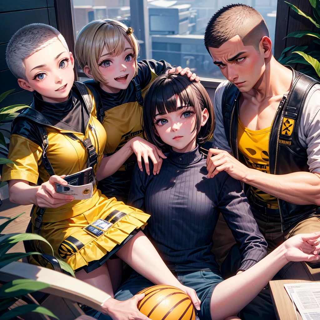 bee, Crew Cut, friendship,