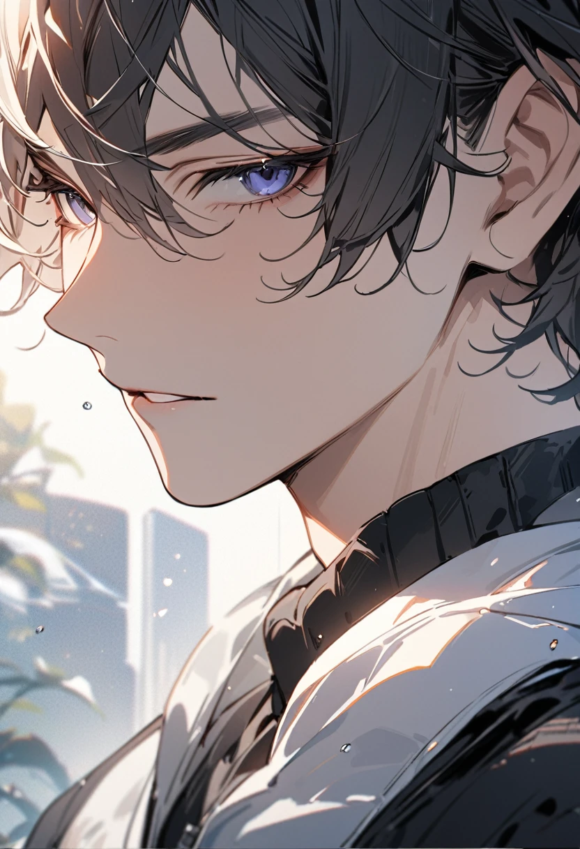 ((masterpiece))、Highest quality、(8k、Highest quality、masterpiece:1.2)、Young Man、neutral、cool、Close-up of face