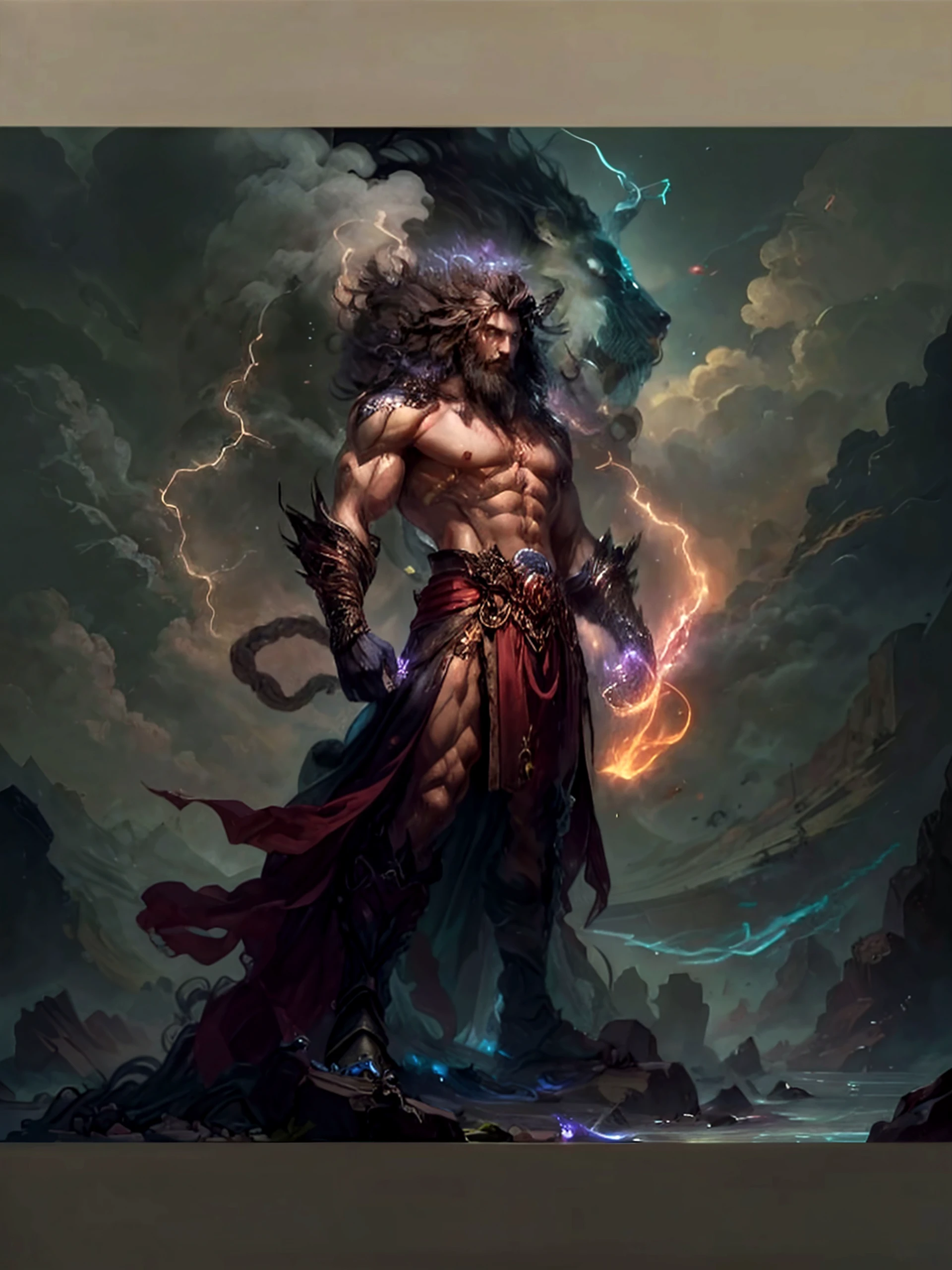 Atlas appears to have been a sea creature who upheld the pillars that separated heaven and earth in Book I of Homer's Odyssey.