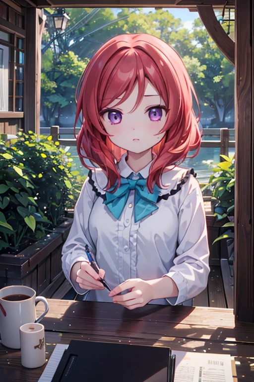 (Highest quality、Masterpiece ∶1.2)、One Girl、alone、anime、animeScreencap、Ray Tracing、Global Illumination、ultra hi resolution picture、Bright colors、Depth of written boundary、Outdoor、whole body、Nishikino Maki、cute