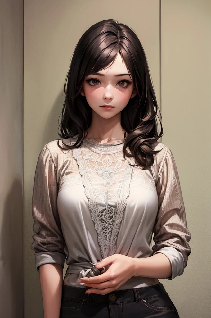 Highest quality,masterpiece,Detailed face,1 girl,alone,Cowboy Shot
