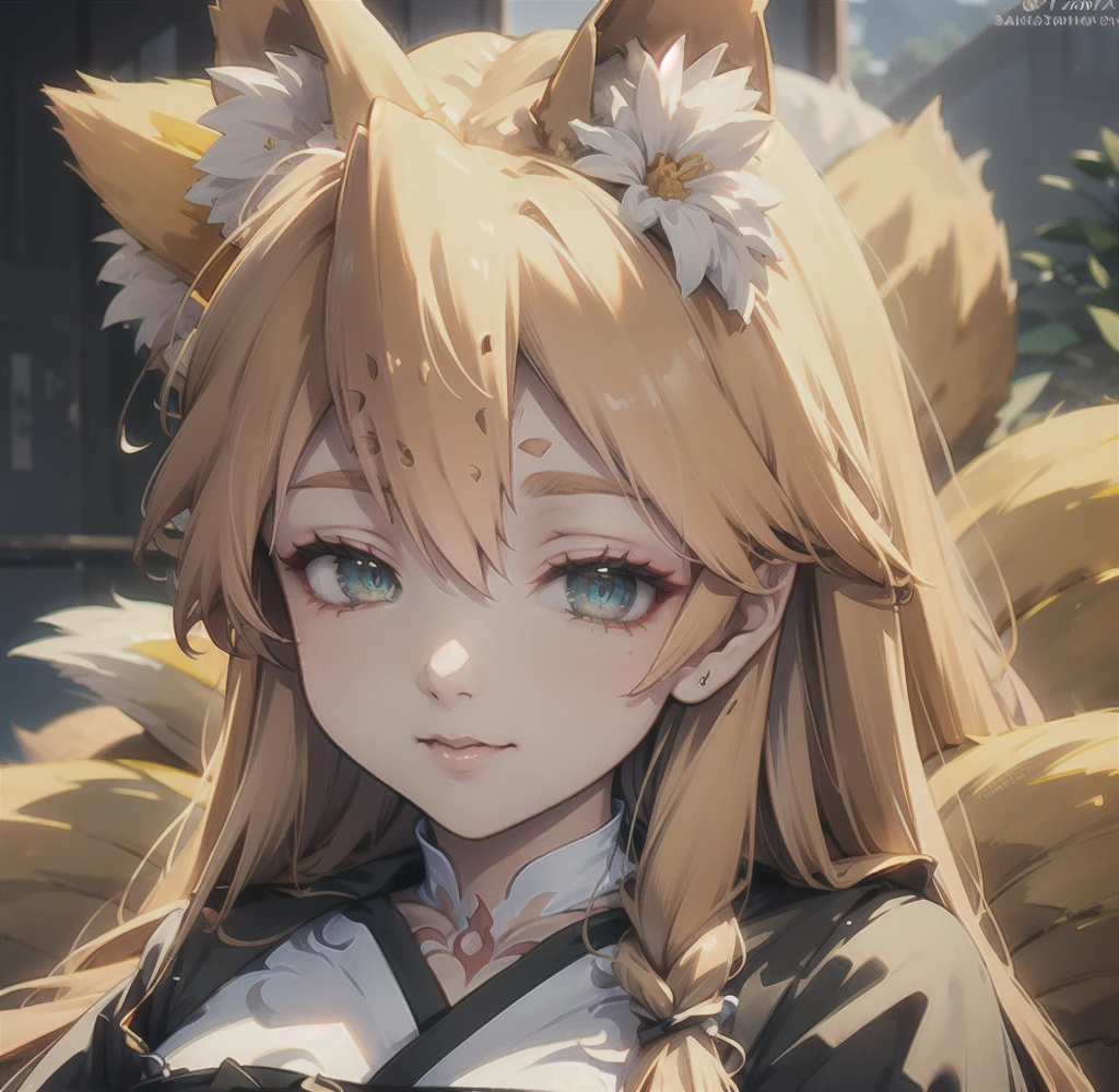 Highest quality, masterpiece, Ultra-high resolution, (Realistic:1.2), One girl, (Detailed face:1.2), (Detailed eyes:1.2), (Detailed Hair:1.2), (Detailed clothing:1.2), 4K, Fox ears,Miko costume