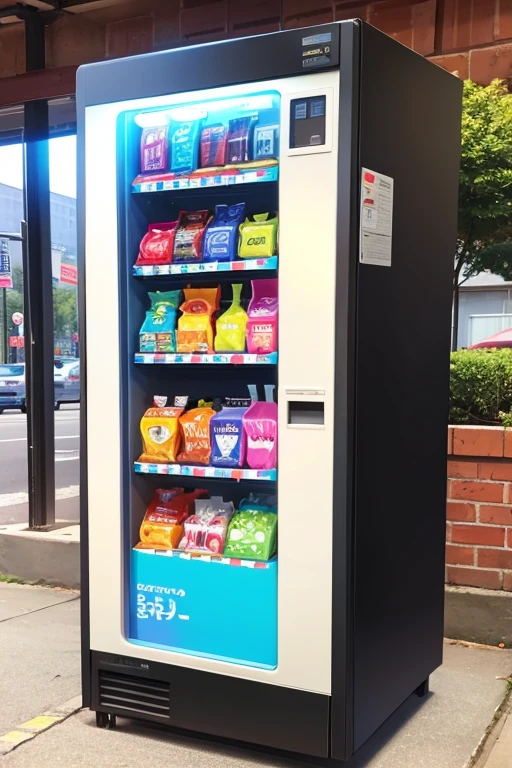 vending machine for women of real normal size with thin preference selector