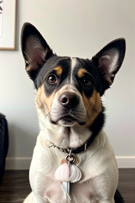 Dog's eye big