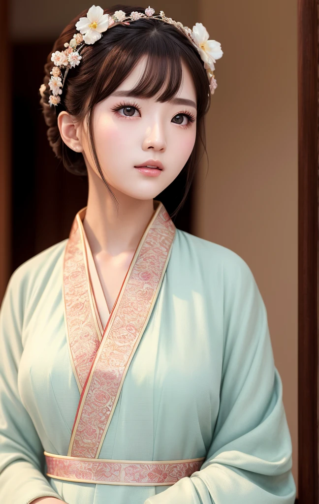 Best Quality ,masterpiece, illustration, an extremely delicate and beautiful, extremely detailed ,CG ,unit ,8K Wallpaper, Amazing, finely detail, masterpiece,Best Quality,official art,extremely detailed CG unit 8K Wallpaper,absurdities, incredibly absurdities, huge file size , ultra detailed, High resolution, extremely detailed,Beautiful detailed girl, extremely detailed eyes and face, beautiful detailed eyes,light on the face,(Hanfu:1.1),1 girl