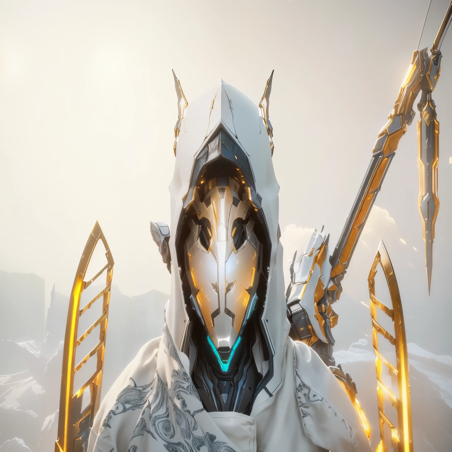 a highly detailed 3d render of a warframe character, armor, hyper realistic, extremely detailed, intricate, futuristic, metallic, industrial, glowing energy, cinematic lighting, epic pose, dramatic shadows, complex machinery, sharp focus, photorealistic, 8k