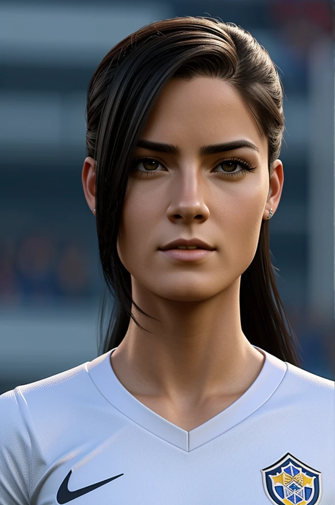 Generate James Rodríguez, in a female version