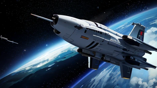 Space Battleship,masterpiece,best quality,super detailed,super fine illustration,