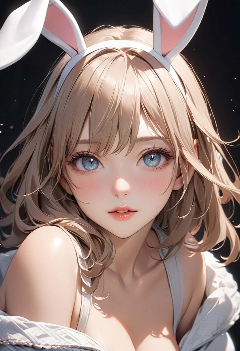 Browsing Caution,masterpiece、highest quality、High resolution、High-quality images、8K, 2 female、skin luster、Glowing Skin、Skin Texture、Expression of fine eyeasterpiece,8K,
masterpiece, highest quality, High resolution,
blonde、short、girl、topless、Face close-up、smile、Plump lips、Open your mouth、High nose、Straight nose、star-shaped pupils:1.4、Golden Eyes、eye shadow、Thick eyebrows