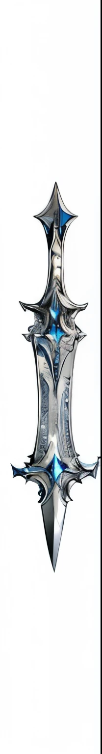 close-up of a metal object with a star on top, lithography, engraving, engraved blade, Highly detailed engraving, Intricate fantasy spear, Armored Sword Blade, closer view, High detail and very sharp, Fantasy Sword, Extremely clear detail, Lothlórien, Galadriel in lothlórien, Galadriel