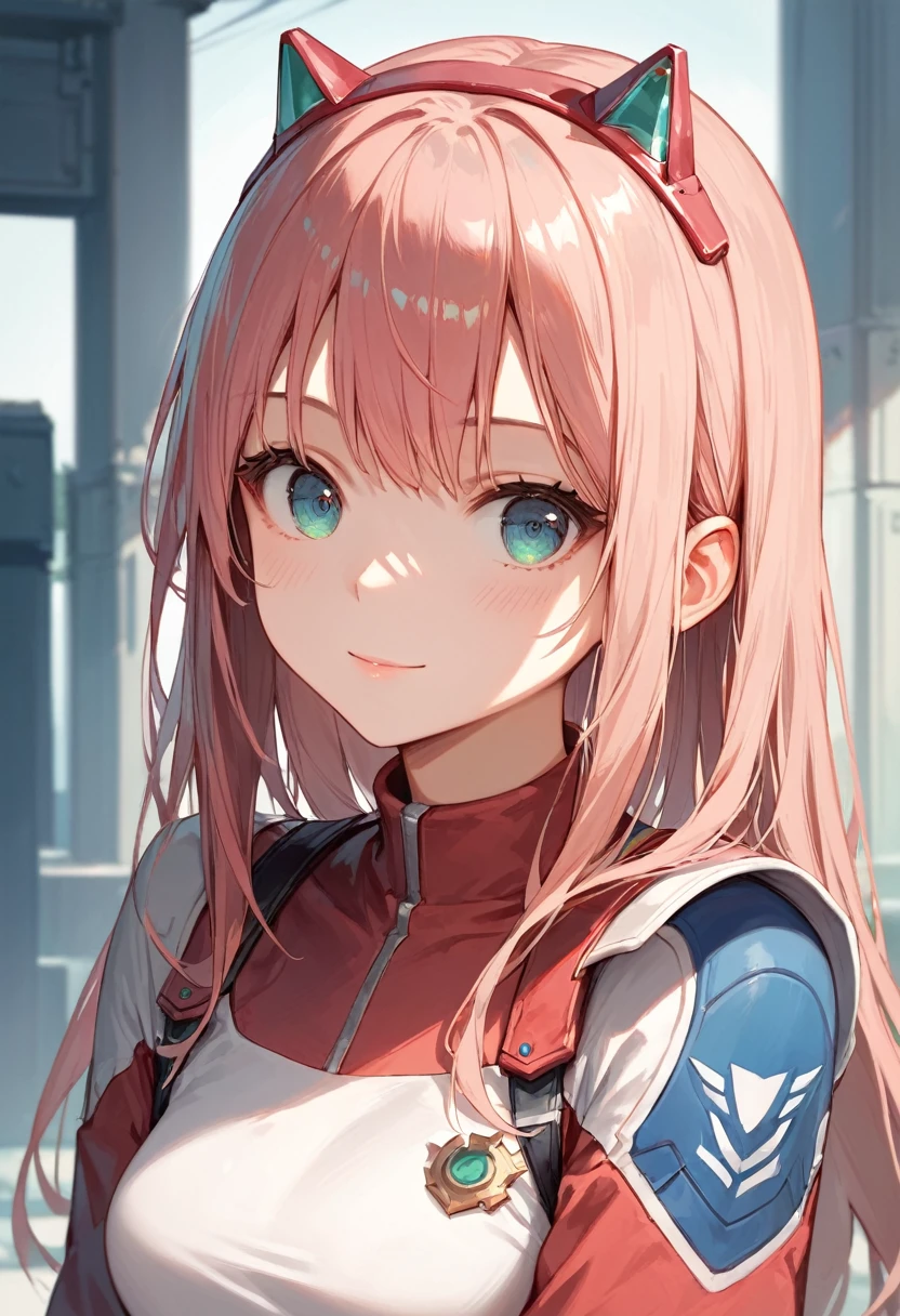 score_9, score_8_up, score_7_up,source_anime, high res image,masterpiece,best quality,girl,cute face,clear skin,zero_two,