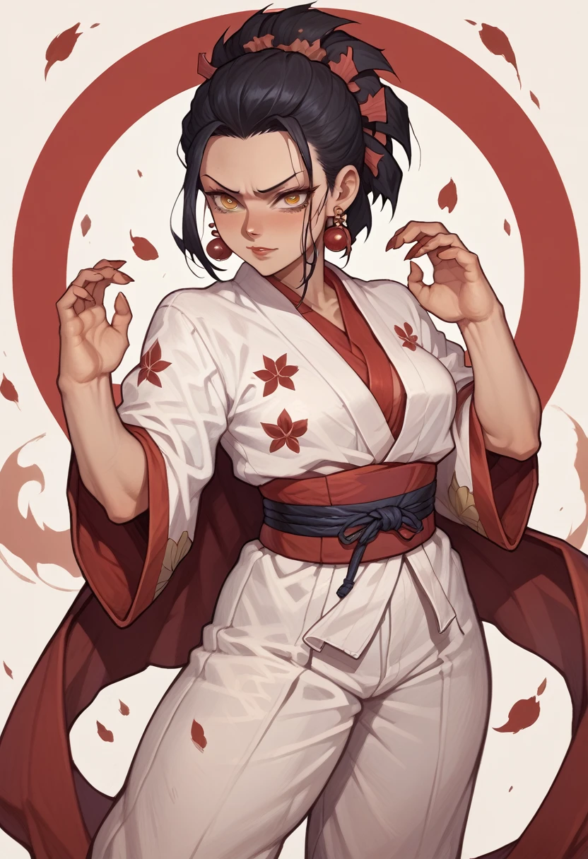 Daki, Demon Slayer, sensual, sexy, fullbody pose