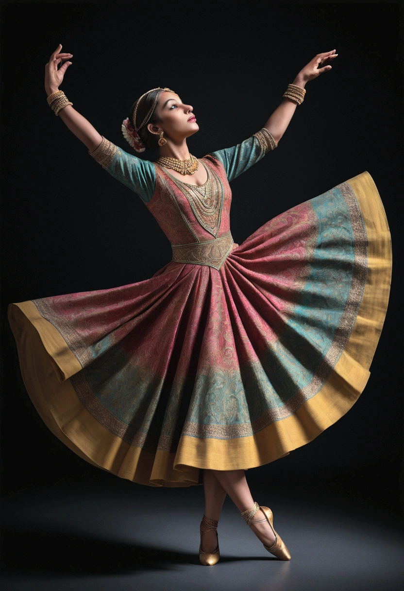 Dancer, dancing, by yousuf karsh, full body, cinematic still, (best quality, masterpiece, photorealistic), very aesthetic, perfect composition, intricate details, ultra-detailed, vivid colors