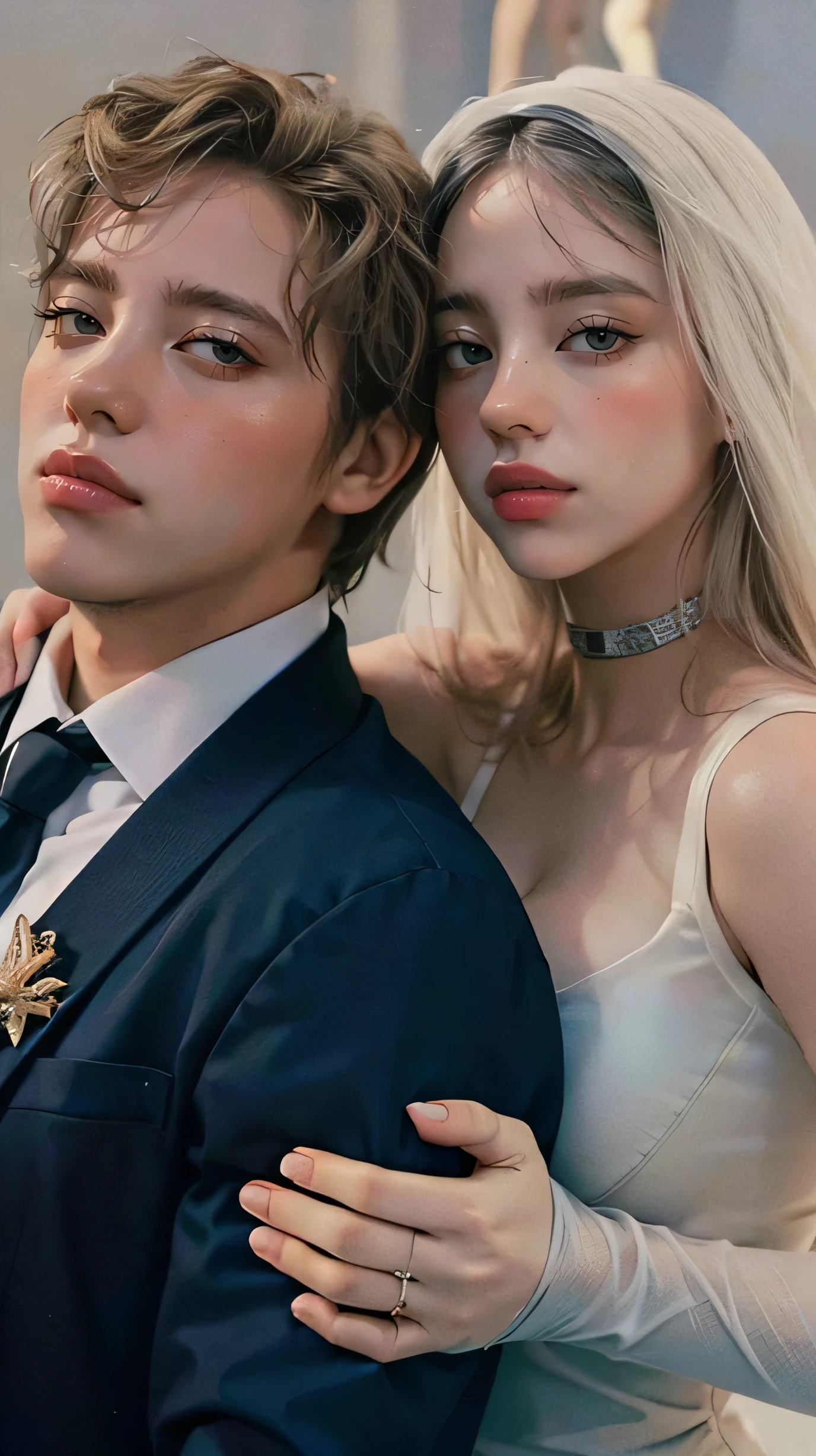 jennie pink black, mermaid eyes, cara angelical, latina, sensual