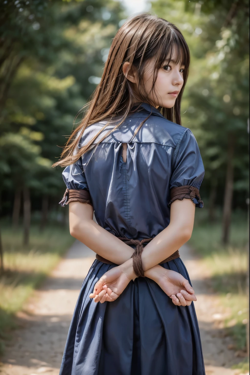 Wrap the rope three times、shibari、