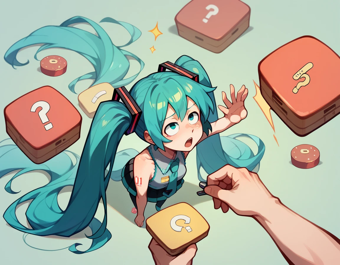 punctuation_9, punctuation_8_High above, punctuation_7_High above, BREAK handomizar, plein-air, Glow Up, hatsune miku
