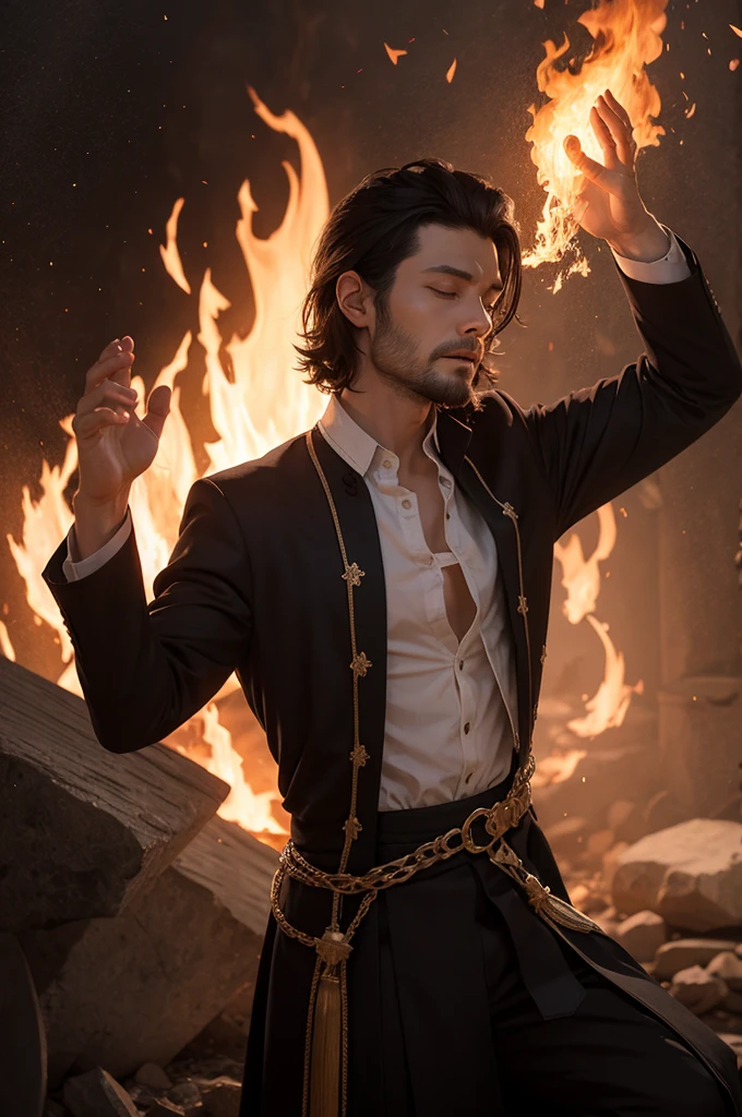 Elijah prayed and fire came down from heaven