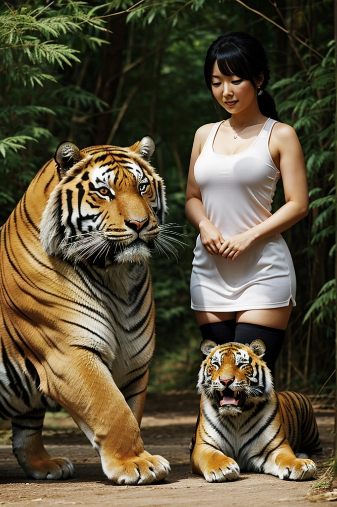 Shizuka and Fat Tiger