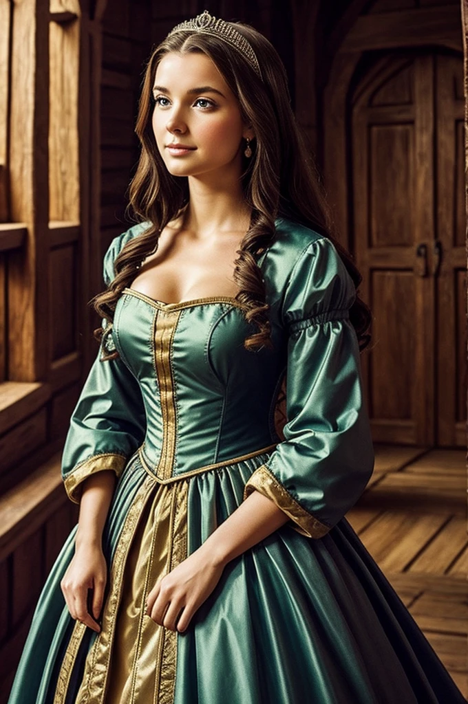 Beautiful medieval time princess 