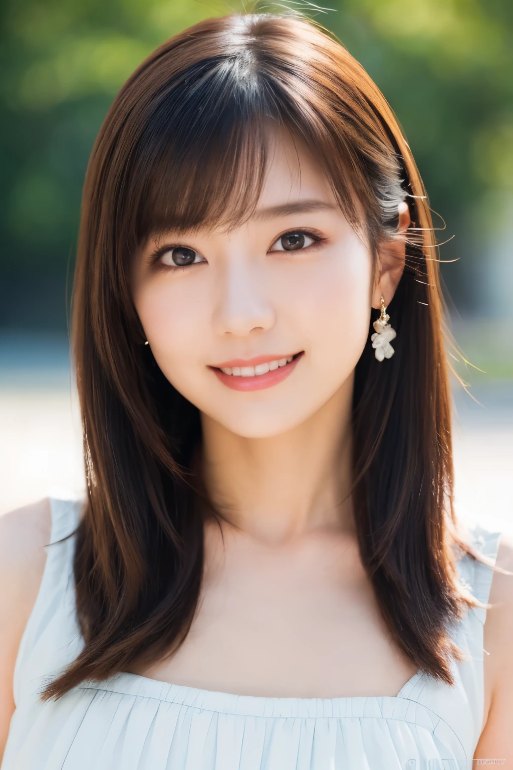 One Girl, (Dress casually, Pastel colored clothes:1.2), (Beautiful Japanese idol portrait photos),
(Simple background in light colors:1.3),
(RAW Photos, Highest quality), (Realistic, photo-Realistic:1.4), masterpiece, 8K Portrait,
Very delicate and beautiful, Very detailed, 2k wallpaper, wonderful, In detail, Very detailed CG unity 8k wallpaper,
Very detailed, High resolution,
Soft Light, Beautiful detailed girl, Very detailed eyes and face, Beautiful and sophisticated nose, Beautiful attention to detail,
Cinema Lighting, Perfect Anatomy,
Slender body, Small breasts, Medium Hair, Bokeh, Dynamic Angle, A light smile,