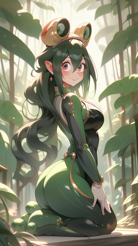 ((Masterpiece)) ((Perfect Face)) ((Beautiful)) ((Small Breasts)) ((Wide Hips)) ((Super Hero Armor)) ((Long Hair)) ((Brown Hair)) ((Pale Skin)) ((Glowing green Eyes)) ((Button Nose)) ((Full Lips))
