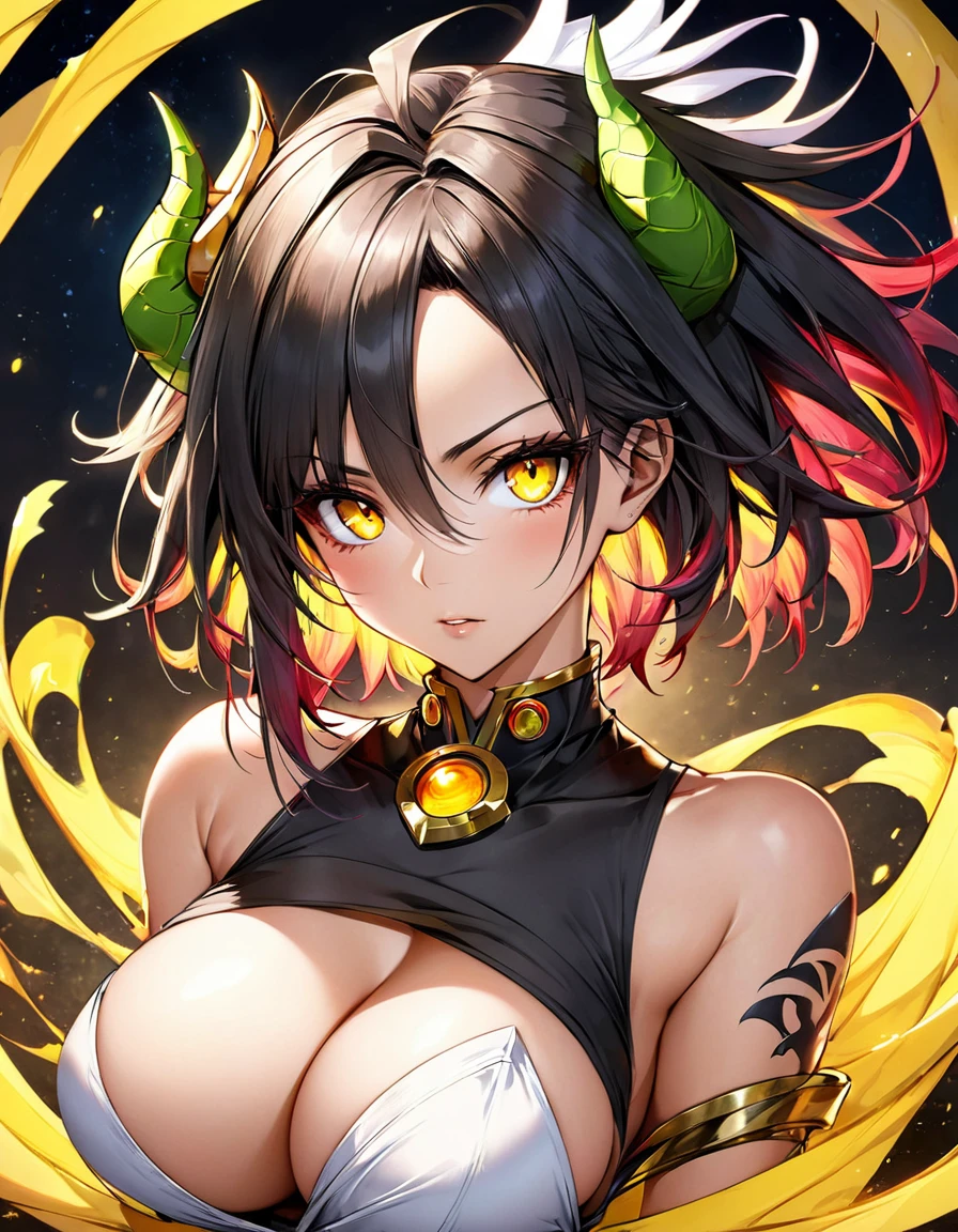 Em tinta óleo girl Lara croft sexy big tits Sensual+ Broly DBZ moicano espetado hort raspado baixo molhado brilho mechas yelow blood luz hair dragon horns, red sanguehair, yellow Rinnegan eyes fair ice corvos no ar, patterned latino Angel face tatuagem de fênix em volta dos olhos head raised elegant standing stunning beauty, pure perfection night On the fundo do mar depth of field, staring at the camera, two-dimensional desenho a lápis 8b giz de cera em grafite perfeito riscos fortes style