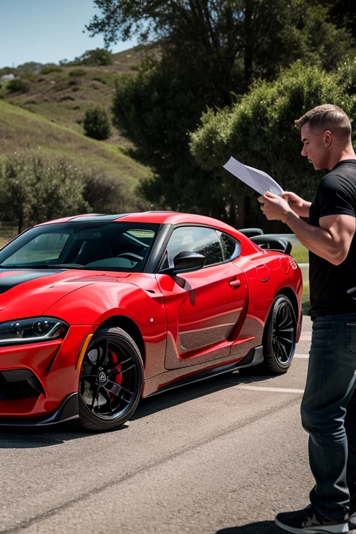 Dom gives war race instructions to Brian fast and furious toyota supra vs dodge charger 