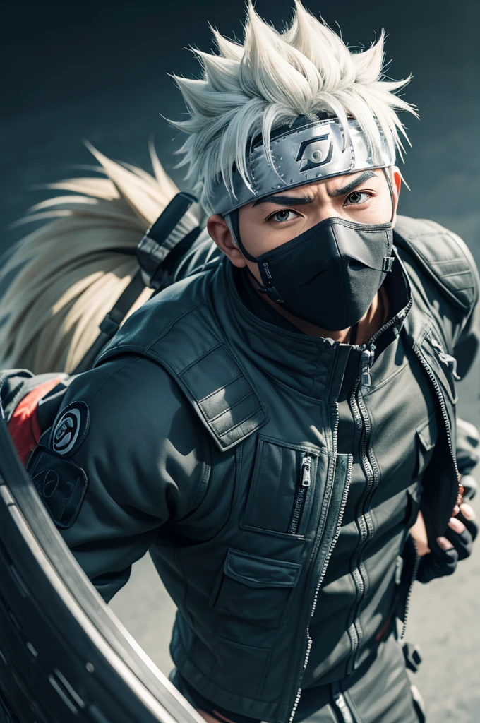 Kakashi with Naruto