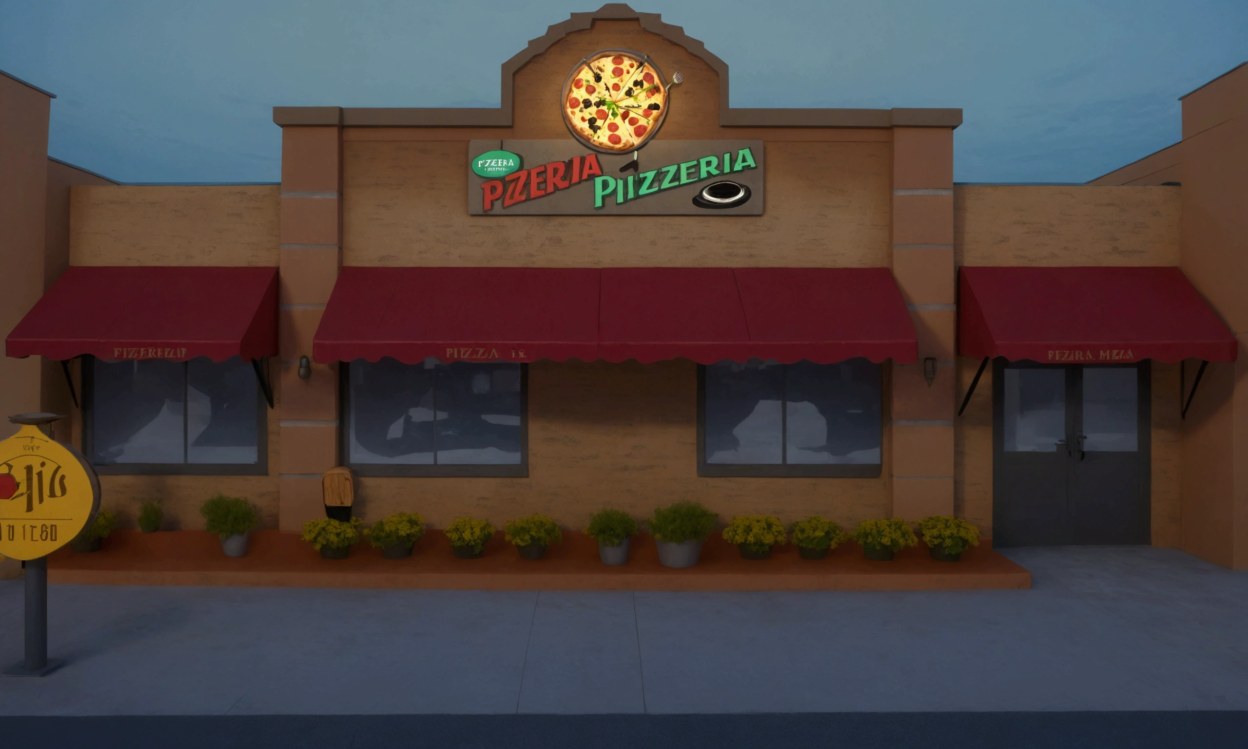 A pizzeria