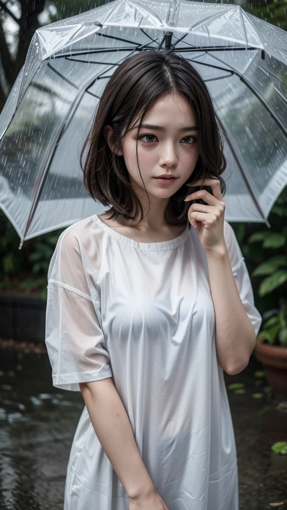 of emphasis in the rain