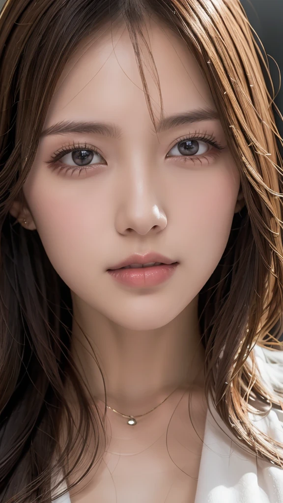 Skin texture must be natural, With such detail that pores can be finely identified, Skin should look healthy, Use natural light and color, (8k, RAW photo, top quality, masterpiece: 1.2), (realistic, photorealistic: 1.37), beautiful detailed face, beautiful detailed eyes, one girl,(full body:1.2), beautiful long hair, 27 years old, full body, office lady, close up