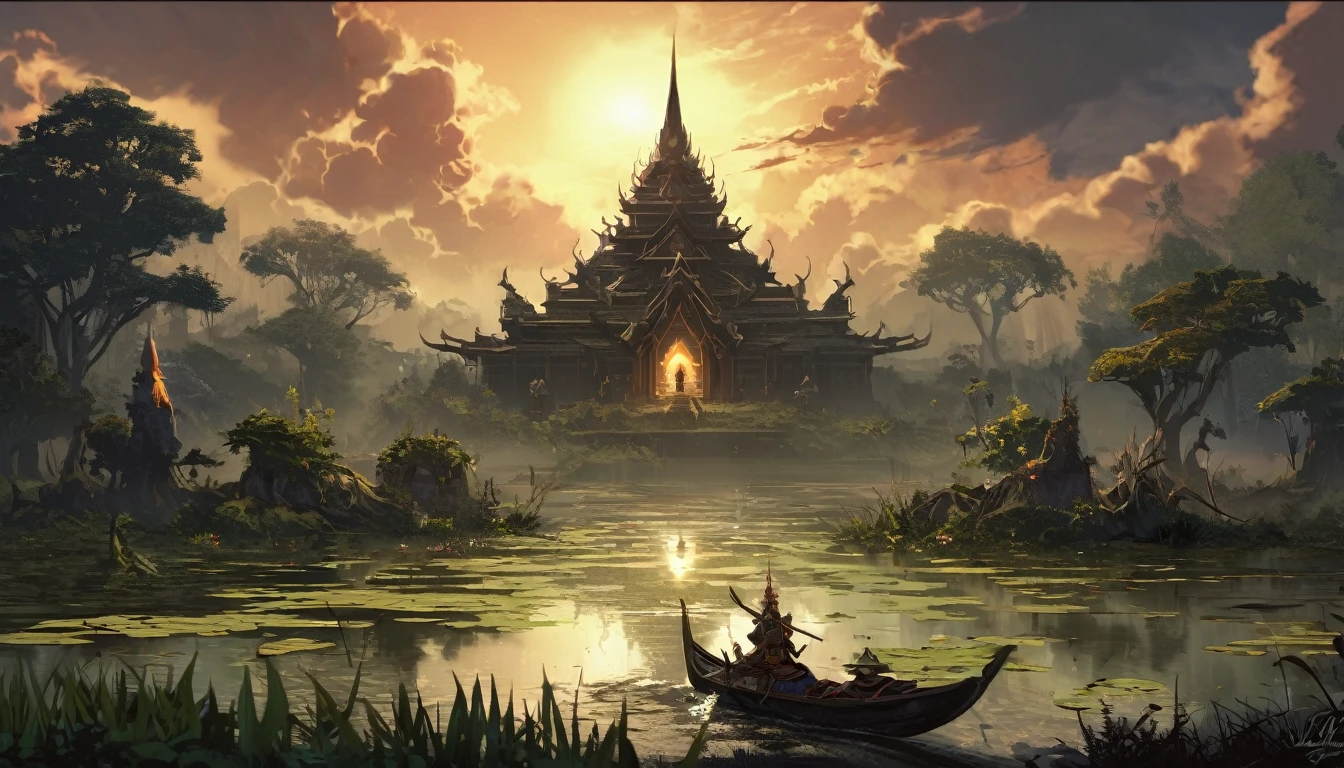 Vientiane Fake Swamp sunlight cloud strongest dark Bio Nihil religion Original Color