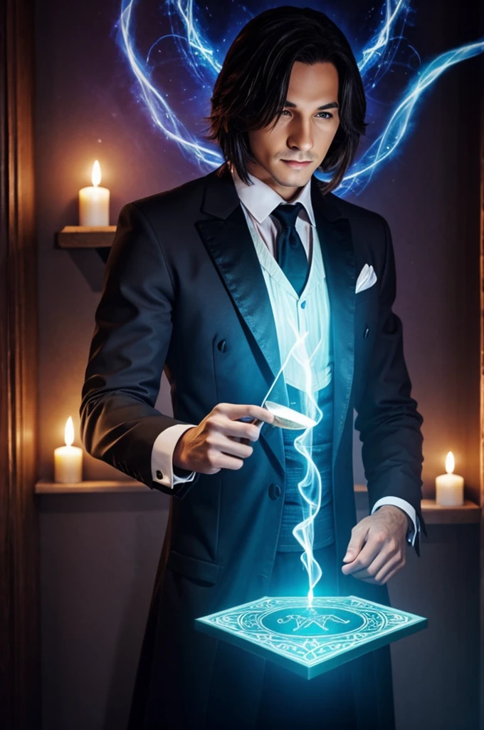 a mystical magician