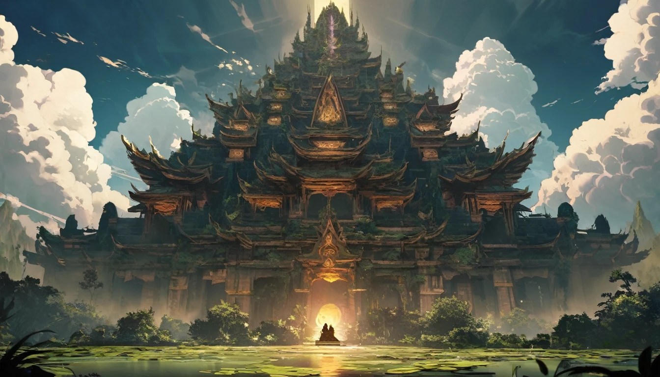 Vientiane Fake Swamp sunlight cloud strongest dark Bio Nihil religion Original Color