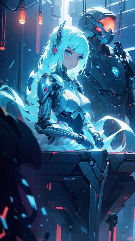 A woman from Arafed takes a photo in a futuristic costume, Wearing futuristic white armor, Girl wearing mecha cyber armor, Unreal Engine Rendering + welcome, Cyborg Porcelain Armor, Shining White Armor, Female cyborg body, Beautiful and attractive cyborg woman, Various Cyber Suits, Beautiful cyborg woman, Beautiful Caucasian girl cyborg, Futuristic Armor, Perfect cyborg woman, Cute way to sit,