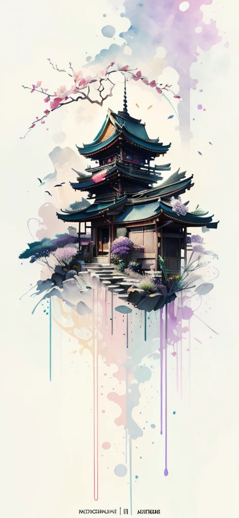 (Art by Numbers,Inks and washes:1.2)，Nobody, Mountain々, wood, Rivers，Flowers，Lotus flower，Purple Flower,沢Mountainの花(Oriental elements, Chinese colors, Senior Color Matching),  (3D sculpture，Rendering with Octane，Volumetric Light，Natural soft light，), (Very delicate:1.2, Losing focus:1.2, Very colorful, Cinema Lighting, Chiaroscuro,Ray Tracing), masterpiece, Super rich,Very detailed,8k, Zurrison_style_wonderful_wall,Based on purple,Paintings with a lot of purple
