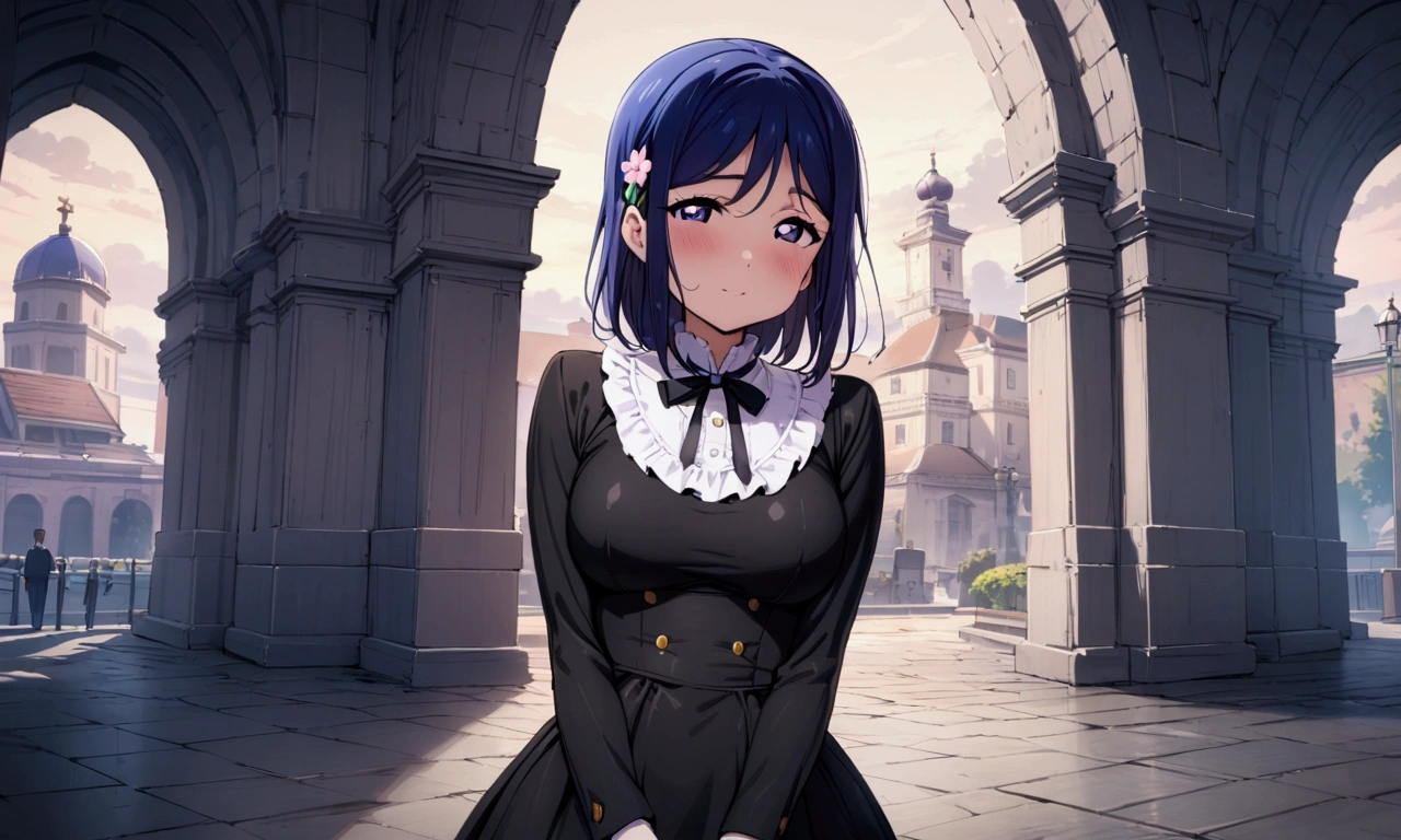 Love Live adult Kanan Matsuura, masterpiece, highest quality, gloss, attire random, soft face, soft body, spectacular background