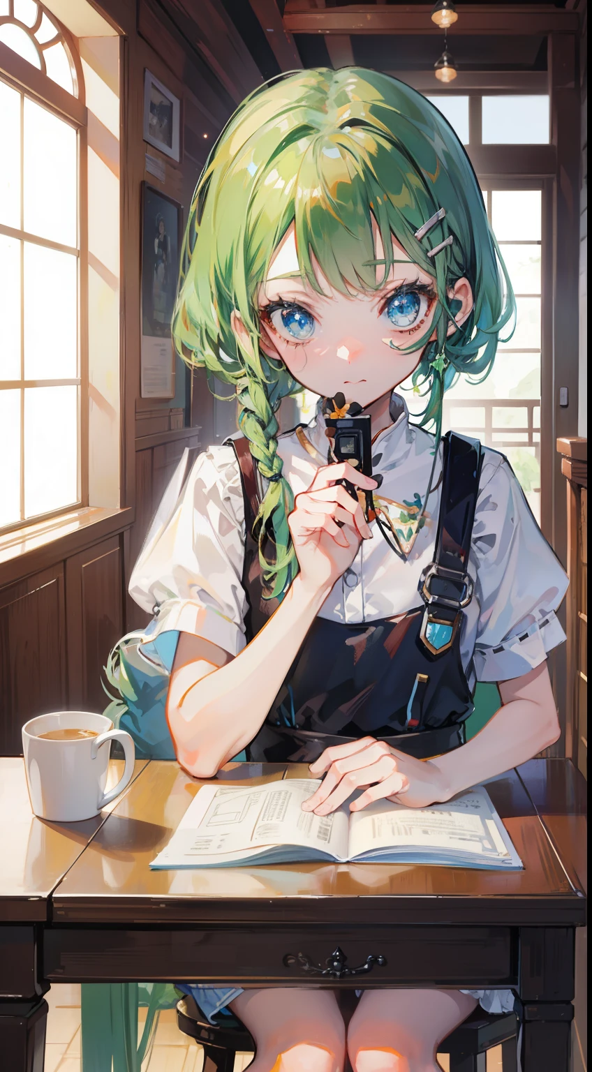 (Tabletop, Highest quality: 1.1), Ghibli style, alone, , Weibo Zhi, Tinker&#39;s Wife (Tabletop), Highest quality, Expressive eyes, Perfect Face, Small breasts, thin, ((Wearing a dress and playing the piano)),transparentガラスボトル本体, Glass Girl, transparent, Wavy green hair, Pink and blue eyes, Green leaves of hair, Eyes like shining jewels, Long eyelashes, transparent性, ((Wearing a dress and playing the piano)), (Red Jewel Autumn Costume)), whole body, Standing Pose Reaching Out, thin脚, Perfect hands, Five Fingers, Yun News (Hmph), no_human, Cat ear, Forest land