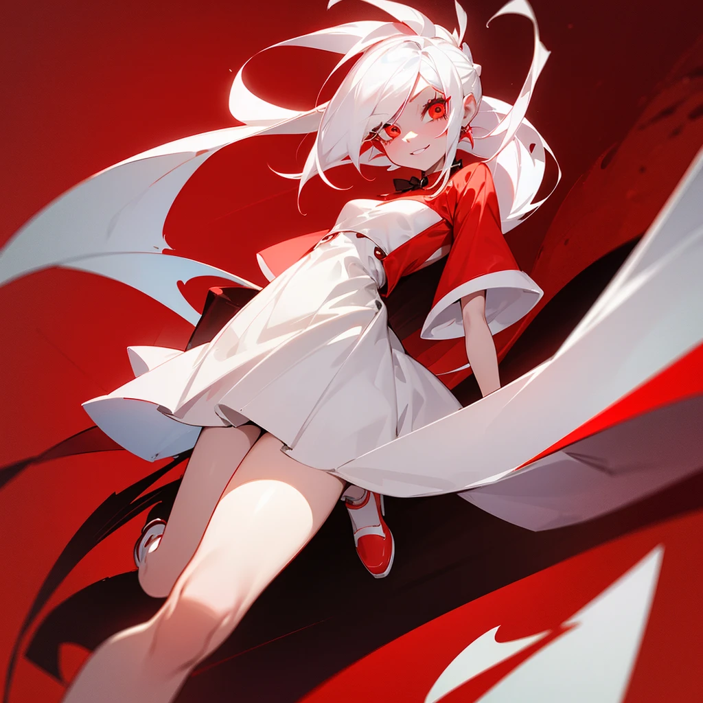 Highest quality I have long hair Gray Hair Flandre Scarlet Red eyes I don't have anything Odd Eye One person