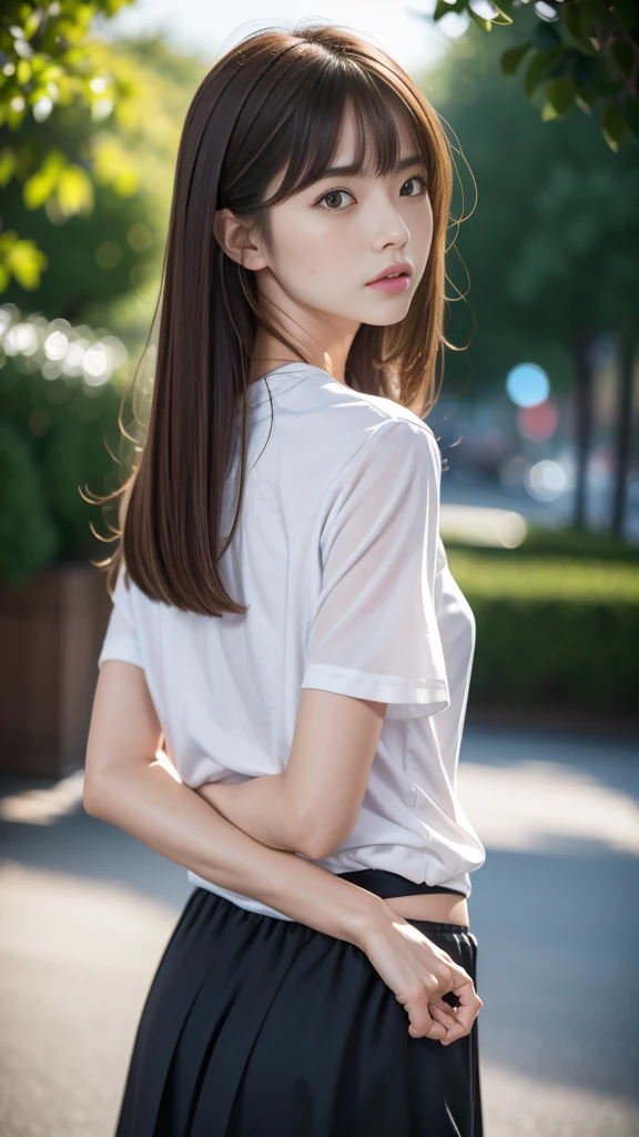 movie poster, butterfly, science fiction, movie, atmosphere, sky, male and female couple, blonde and long-haired woman, adult, (realism: 1.4), top quality, masterpiece, male, thin, (1 man, white loose shirt, black pants, viewer watch, brown hair, gray eyes, closed mouth, upper body), (idol face, Korean face, sharp eyeliner) (male), (face focus, potreit, Lightning in the movie, (light spring theme, short-haired man),((close-up of female face on background of man standing in foreground))