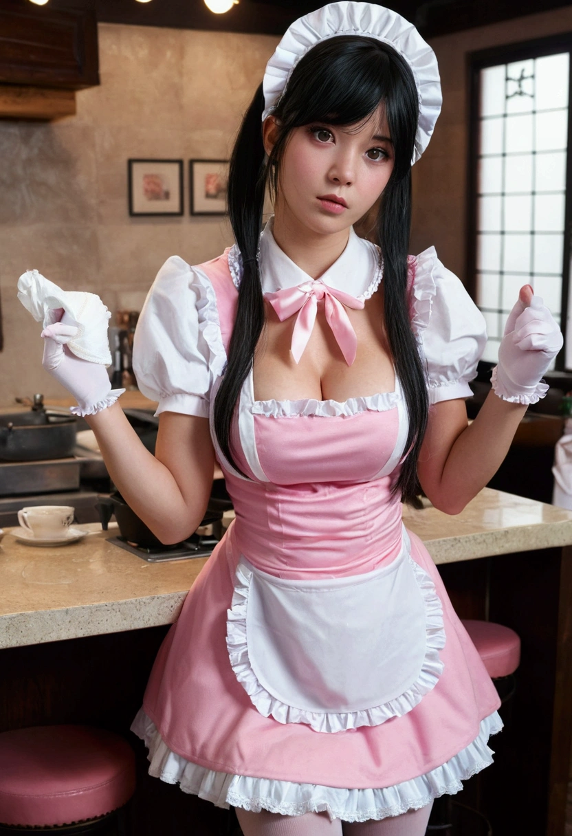 A maid with a penis