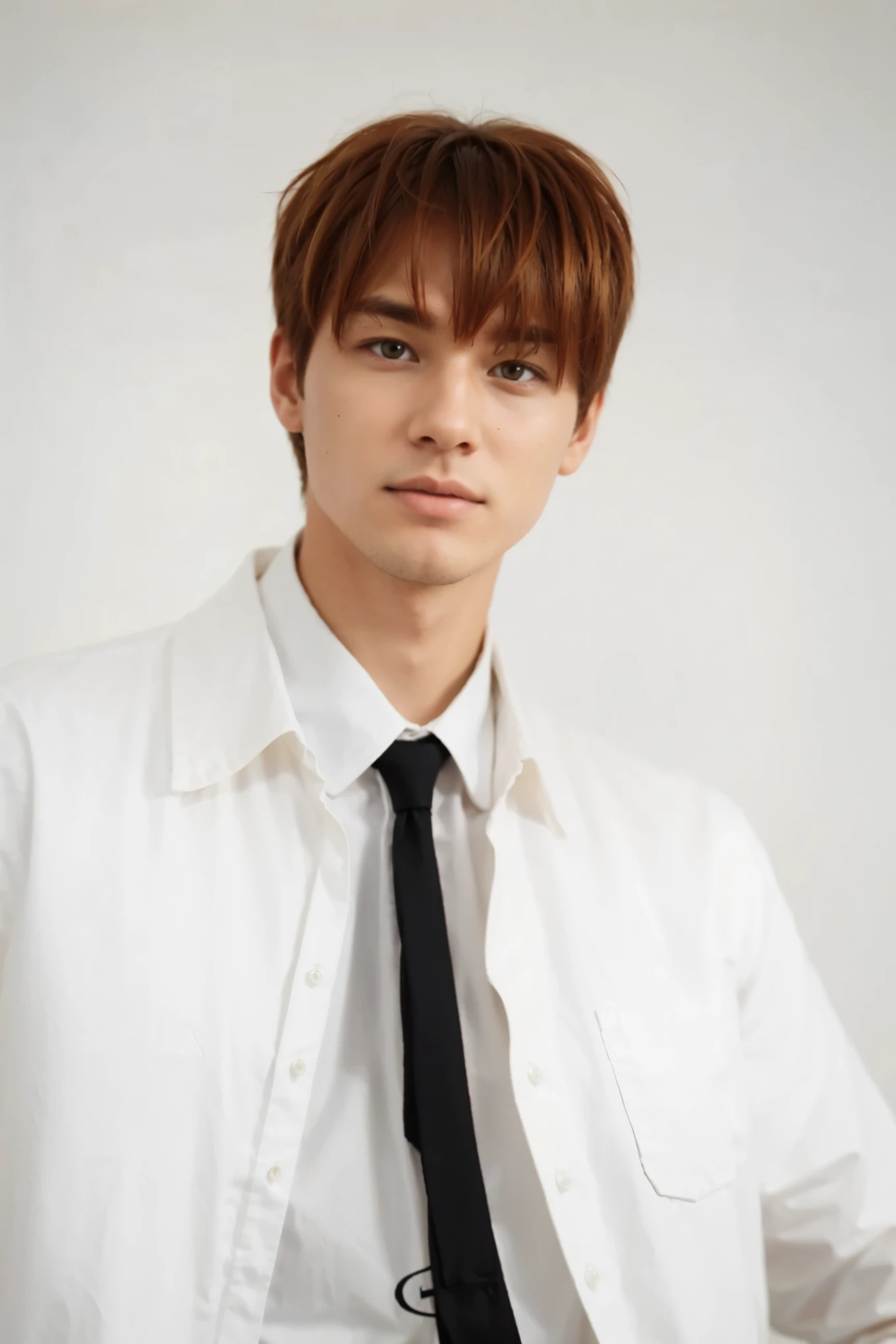 man with honey colored hair