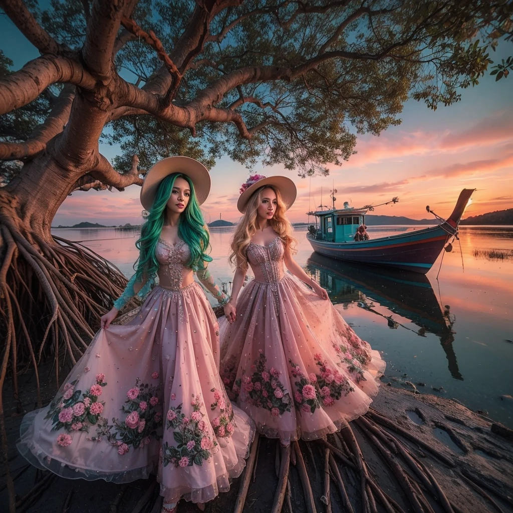 Two ladies 