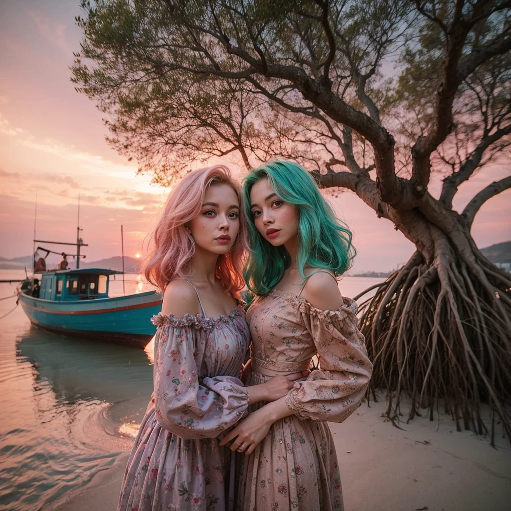 Two ladies 
