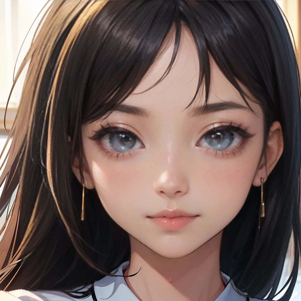 No sleeve,Sweaty, (Perfect Anatomy, Anatomically correct, Very detailedな肌), Cute and symmetrical face, Perfect Face, Perfect Eyes, Perfect Fingers, Five Fingers, (masterpiece:1.5)、(Highest quality:1.5)、(8k:1.2)、(Very detailed:1.2)、(Actual:1.2)、(Ultra-high resolution:1.2)、(Highly detailed and Actual skin:1.2)、rest、(18 year old slim woman:1.3)、(Beautiful eyeliner)、(Beautiful eyeshadow)、Natural lips、rest、(黑色破碎transparent蕾丝内衣套装:1.6)、（transparent）、（极度transparent单薄）