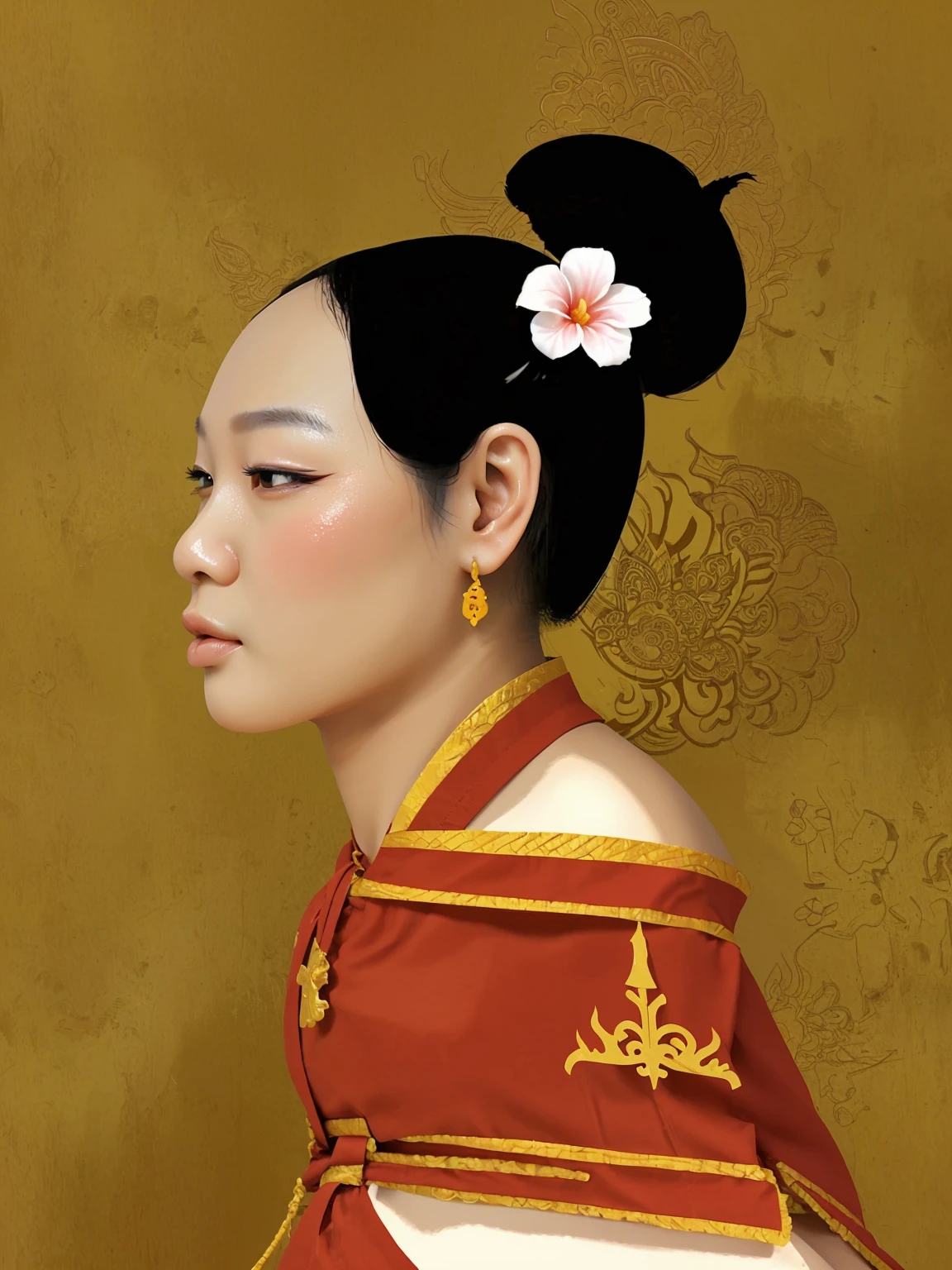 Thai style character illustration