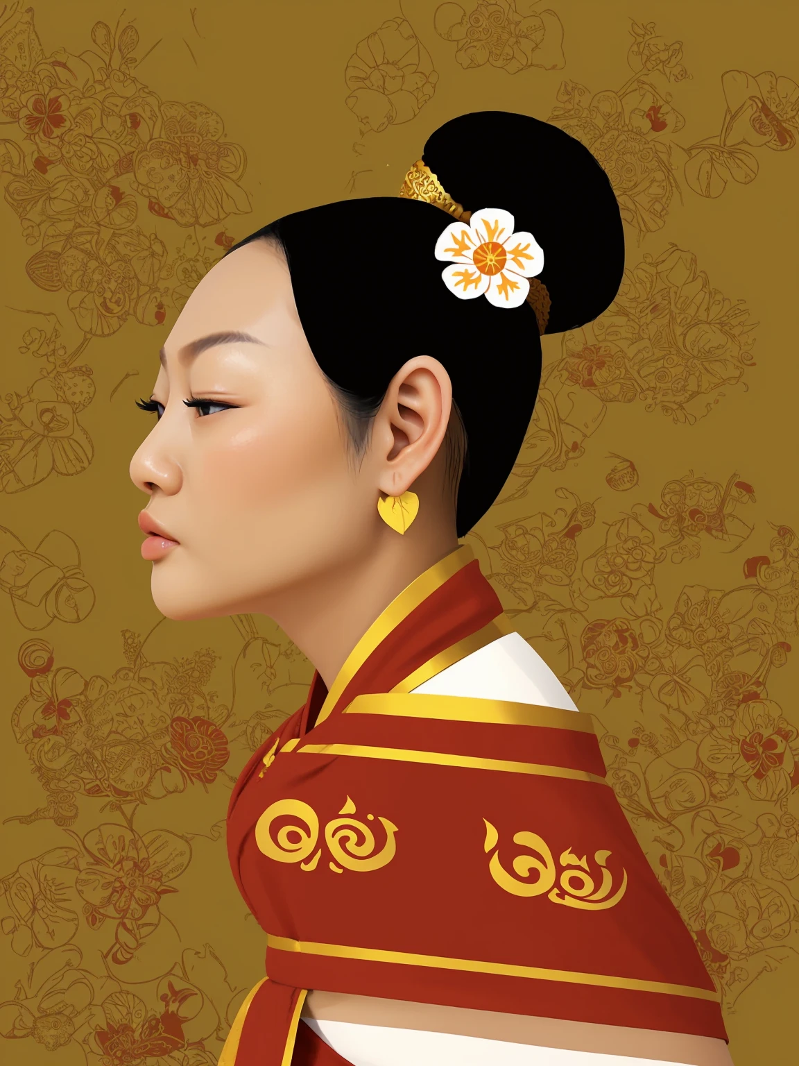 Thai style character illustration