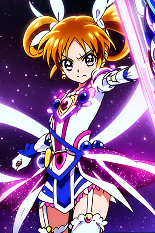 (((PreCure Costumes)))、Demon Sword、garter belt、White ribbon